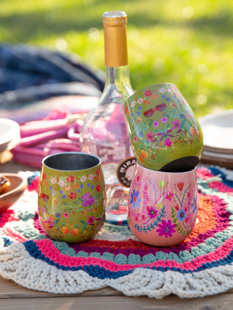 Natural Life Set Of 2 Wine Tumblers 8 Natural Life Set Of 2 Wine Tumblers