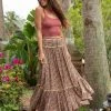 Natural Life CLOTHES Prairie Smocked Skirt