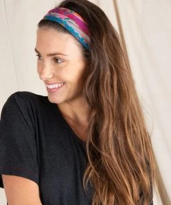 Natural Life Border Print Half Boho Bandeau