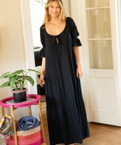Natural Life CLOTHES Sienna Gauze Maxi Dress