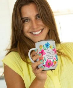 Natural Life Back To Campus Stainless Steel Coffee Tumbler 24 Natural Life Back To Campus Stainless Steel Coffee Tumbler