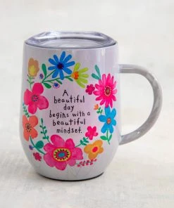 Natural Life Back To Campus Stainless Steel Coffee Tumbler 22 Natural Life Back To Campus Stainless Steel Coffee Tumbler