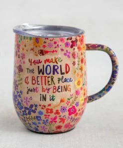 Natural Life Back To Campus Stainless Steel Coffee Tumbler 31 Natural Life Back To Campus Stainless Steel Coffee Tumbler