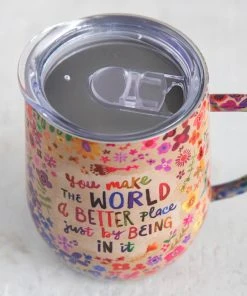 Natural Life Back To Campus Stainless Steel Coffee Tumbler 33 Natural Life Back To Campus Stainless Steel Coffee Tumbler