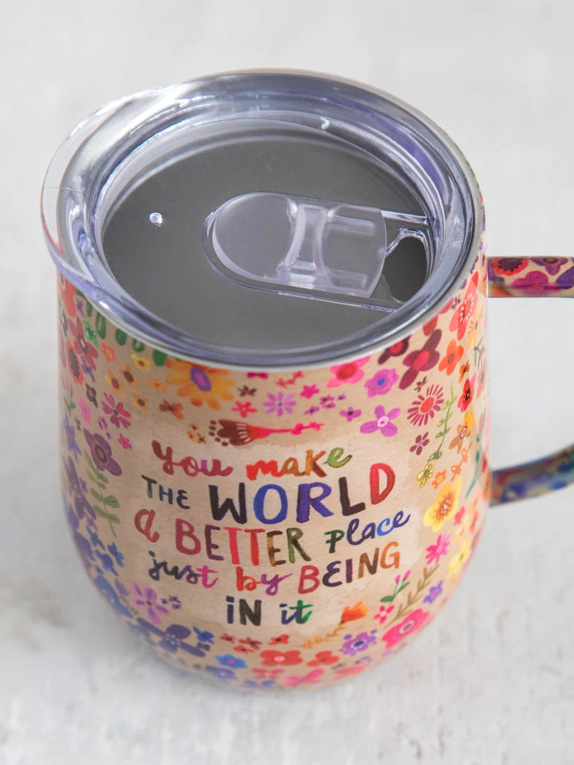 Natural Life Back To Campus Stainless Steel Coffee Tumbler 18 Natural Life Back To Campus Stainless Steel Coffee Tumbler