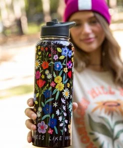 Natural Life XL Stainless Steel Water Bottle