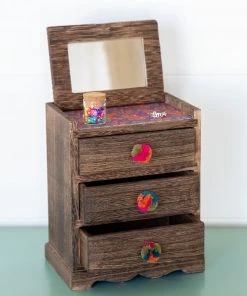 Natural Life Pom Pom Jewelry Box