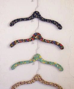 Natural Life Back To Campus Set Of 4 Wrapped Hangers