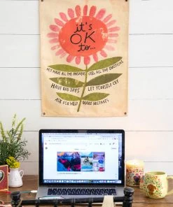 Natural Life Mini Canvas Tapestry