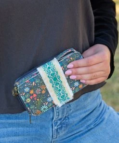 Natural Life Back To Campus Embroidered Wristlet 19 Natural Life Back To Campus Embroidered Wristlet