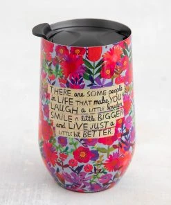 Natural Life Stainless Steel Wine Tumbler