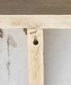 Natural Life Wooden Wall Shelf Back To Campus