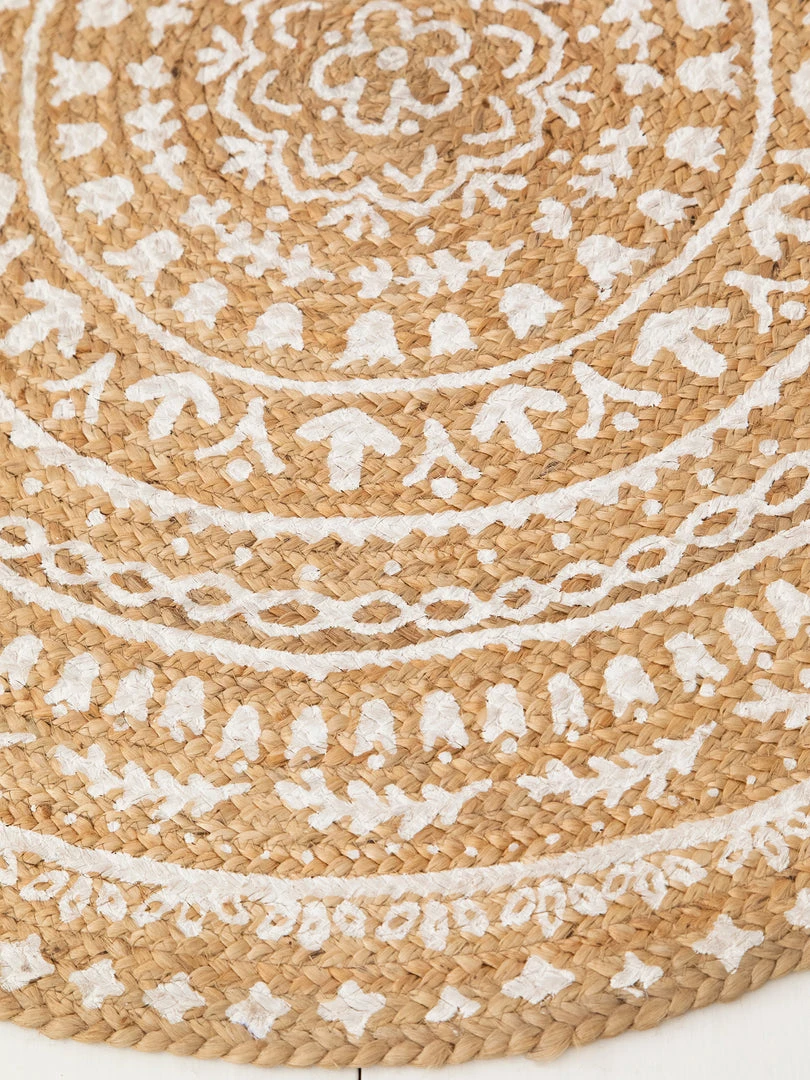 Natural Life Printed Jute Rug Back To Campus 4 Natural Life Printed Jute Rug Back To Campus