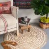 Natural Life Printed Jute Rug Back To Campus