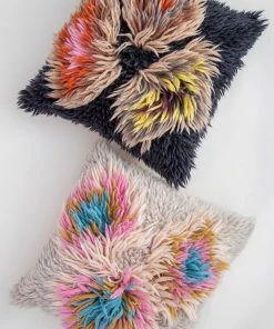 Natural Life Ziggy Shag Pillow Back To Campus