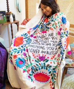 Natural Life Back To Campus Tapestry Blanket