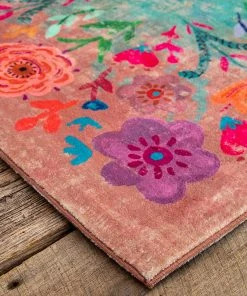 Natural Life Boho Garden Chenille Rug Back To Campus
