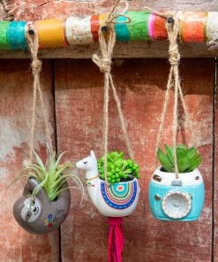 Natural Life Faux Succulent Car Charm