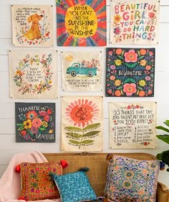 Natural Life Mini Canvas Tapestry