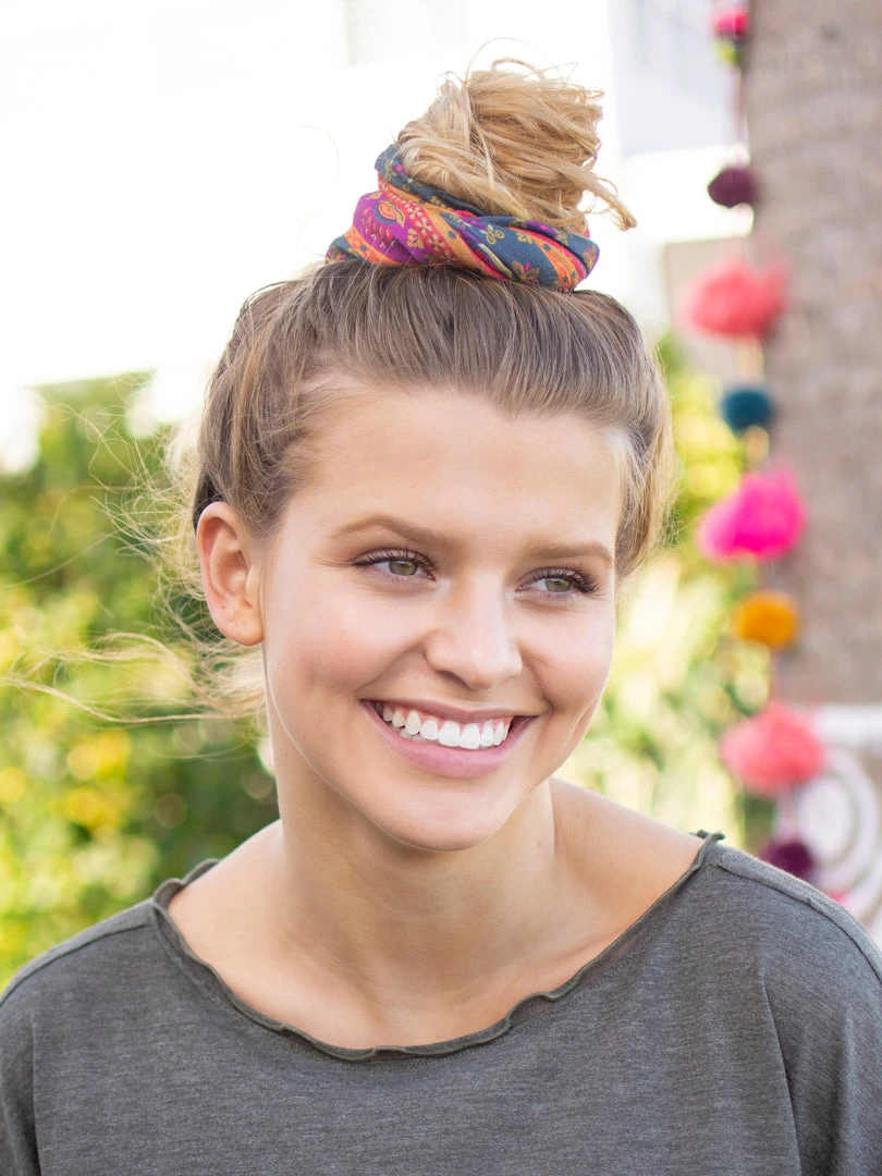 Natural Life Border Print Boho Bandeau Accessories 15 Natural Life Border Print Boho Bandeau Accessories