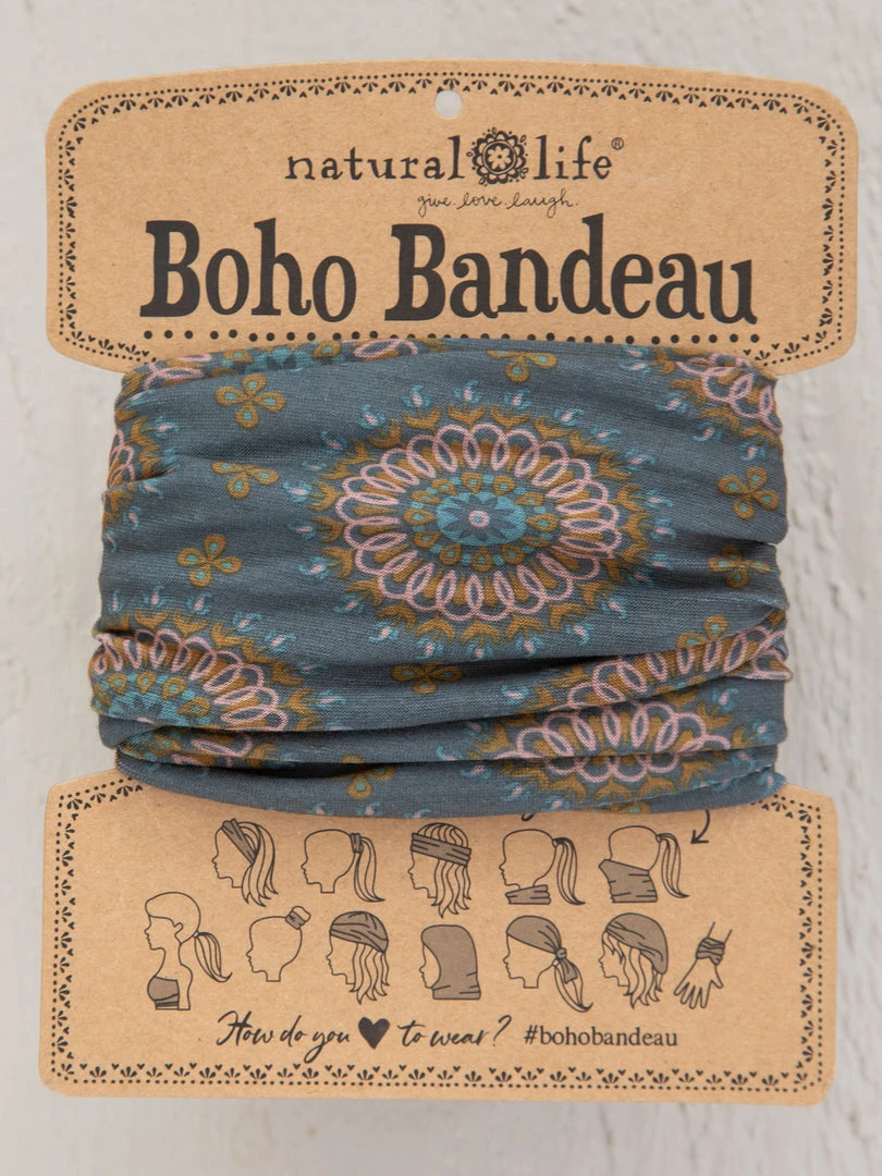 Natural Life Mandala Boho Bandeau 3 Natural Life Mandala Boho Bandeau