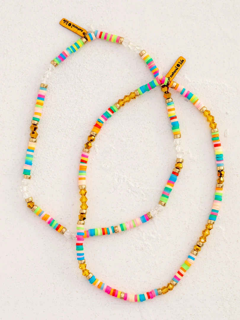 Natural Life Beach & Outdoors Beaded Disc Anklet 5 Natural Life Beach & Outdoors Beaded Disc Anklet