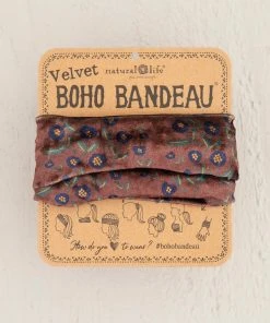 Natural Life Velvet Boho Bandeau